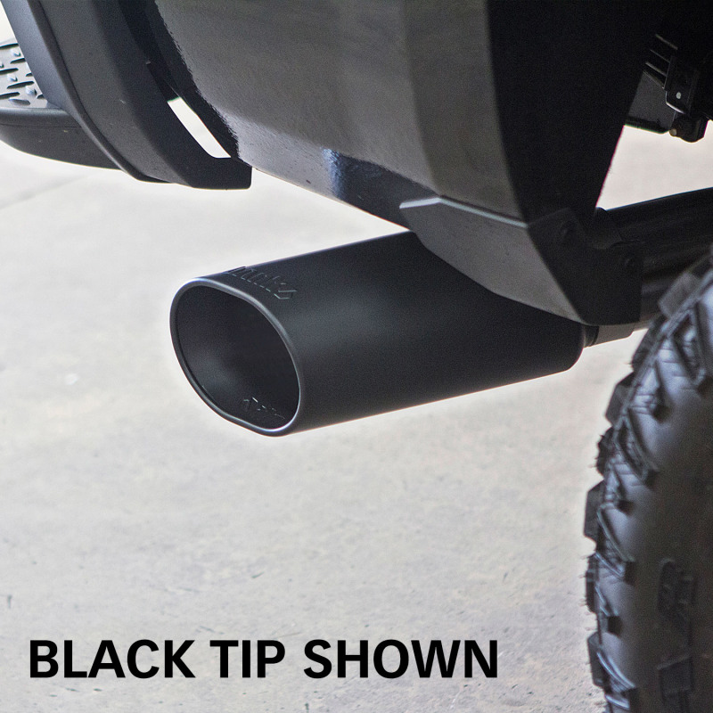 GMC Sierra 3500 Performance Exhaust - Banks Power - Monster Exhaust System, Single Exit - Black - `17-`19